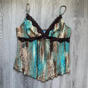Y2K sparkle Cami